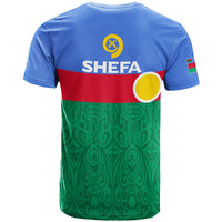 Vanuatu Shefa Province T-shirt, back print with Shefa text and flag badge
