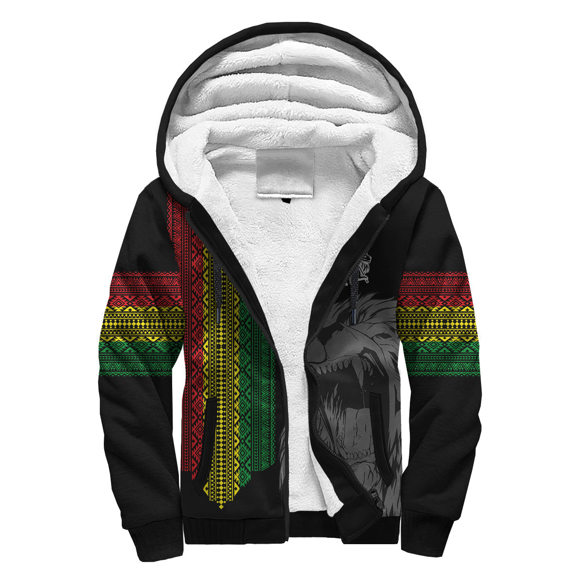 ethiopia-patriot-day-personalised-sherpa-hoodie-roaring-lion