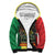 Senegal Football Champion D'Afrique Sherpa Hoodie Senegal Flag - Wonder Print Shop