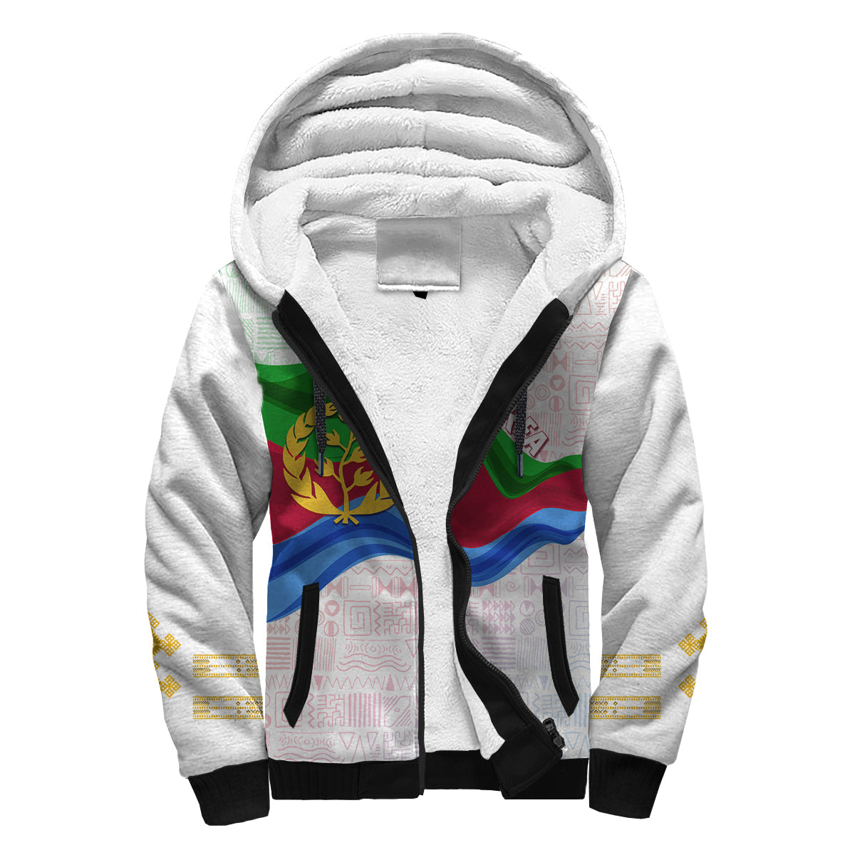 eritrea-independence-day-sherpa-hoodie-ethnic-african-pattern-white