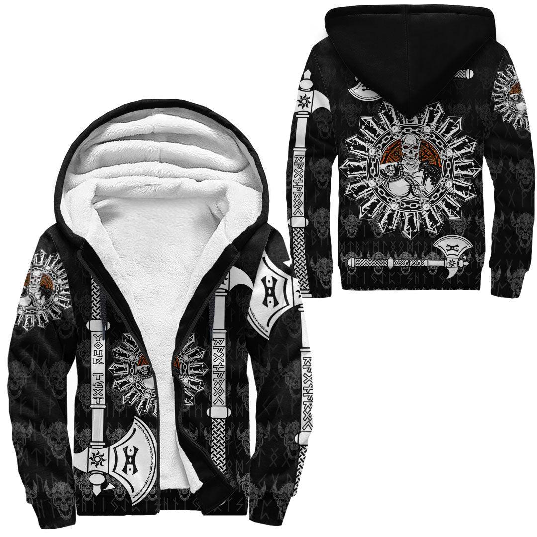 custom-viking-sherpa-hoodie-skull-warrior-dead-hero-with-hammer