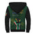 South Africa Freedom Day Sherpa Hoodie Fist Up Style - Wonder Print Shop