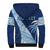 Personalised Fiji Rugby Sevens Sherpa Hoodie Kaiviti Kesakesa - Wonder Print Shop