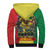 Senegal Football Champion D'Afrique Sherpa Hoodie Senegal Flag - Wonder Print Shop