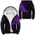 Viking Clothing Viking Odins Raven Tattoo Purple Version Sherpa Hoodie RLT12 - Wonder Print Shop