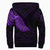 Viking Clothing Viking Odins Raven Tattoo Purple Version Sherpa Hoodie RLT12 - Wonder Print Shop