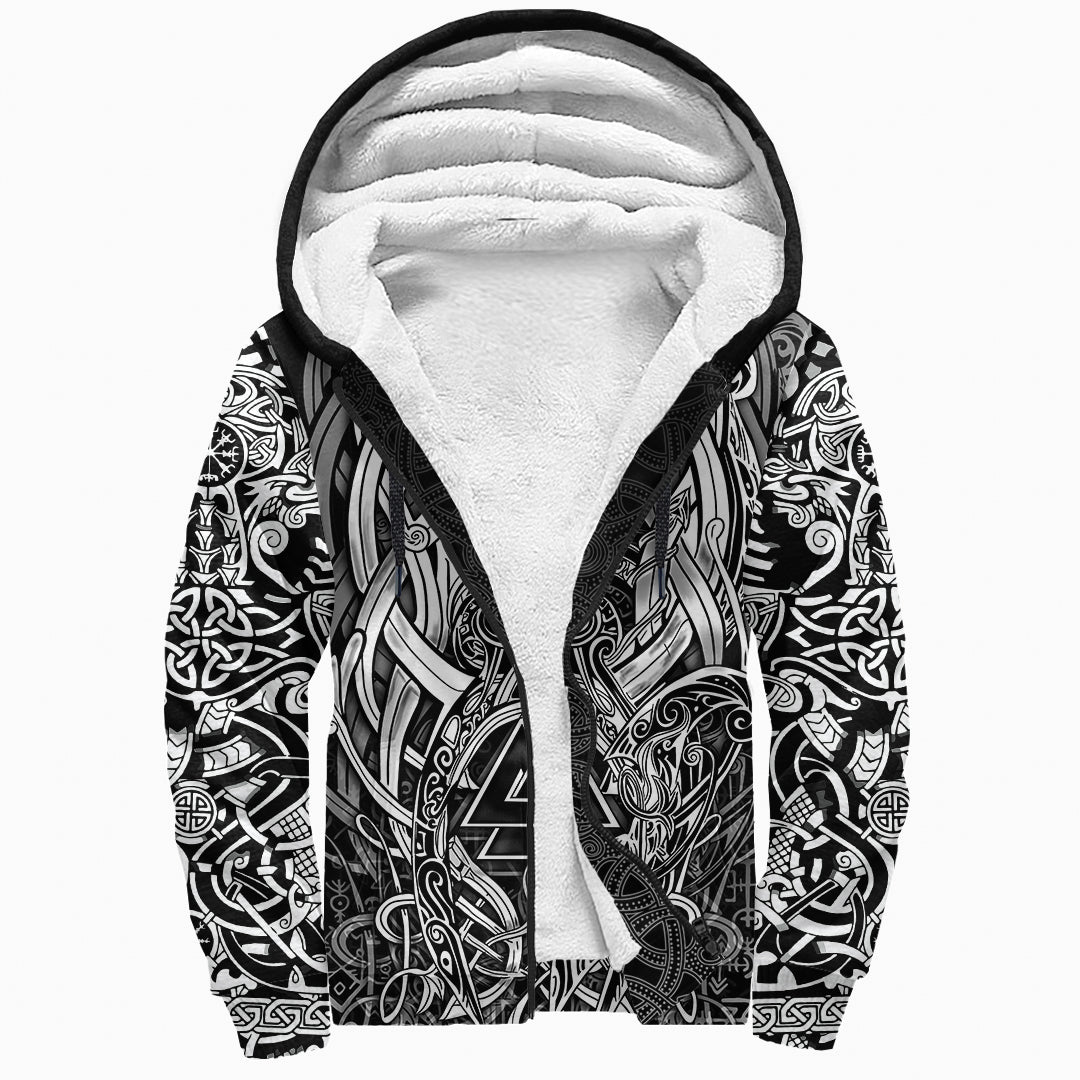 viking-sherpa-hoodie-valknut-and-dragon-tattoo