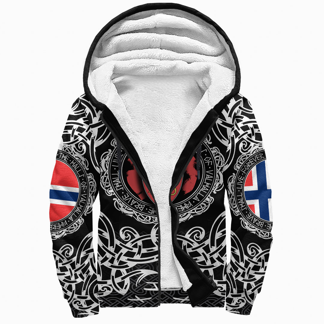 viking-sherpa-hoodie-norway-viking-pattern