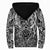 Viking Sherpa Hoodie - Valknut and Dragon Tattoo RLT12 - Wonder Print Shop