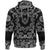 Viking Hoodie Shield Runes with Bandana Paisley Style RLT12 - Wonder Print Shop