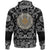 Viking Hoodie Shield Scandinavian Pattern with Bandana Paisley Style RLT12 - Wonder Print Shop