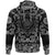 Viking Hoodie Shield Triple Horn with Bandana Paisley Style RLT12 - Wonder Print Shop