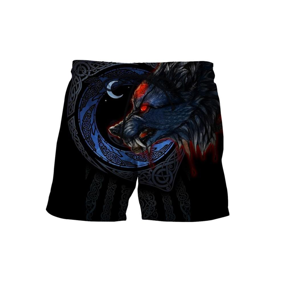 viking-shorts-fenrir-viking-wolf-3d