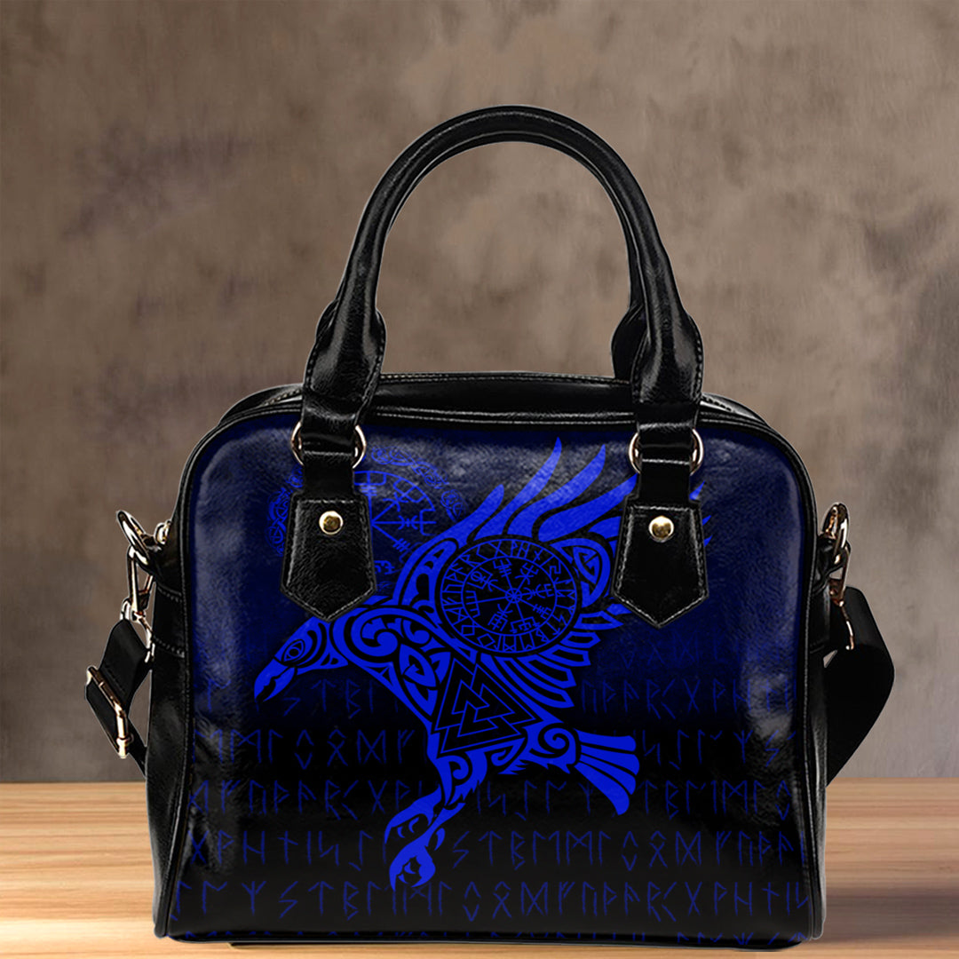 viking-shoulder-handbag-raven-vegvisir-tattoo-blue-version-shoulder-handbag