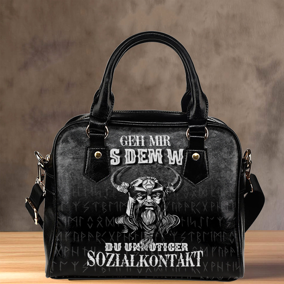 viking-shoulder-handbag-geh-mir-aus-dem-weg-du-unnotiger-sozialkontakt-shoulder-handbag