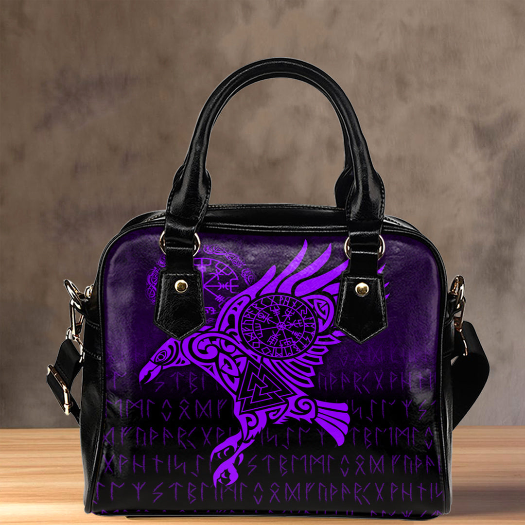 viking-shoulder-handbag-raven-vegvisir-tattoo-purple-version-shoulder-handbag