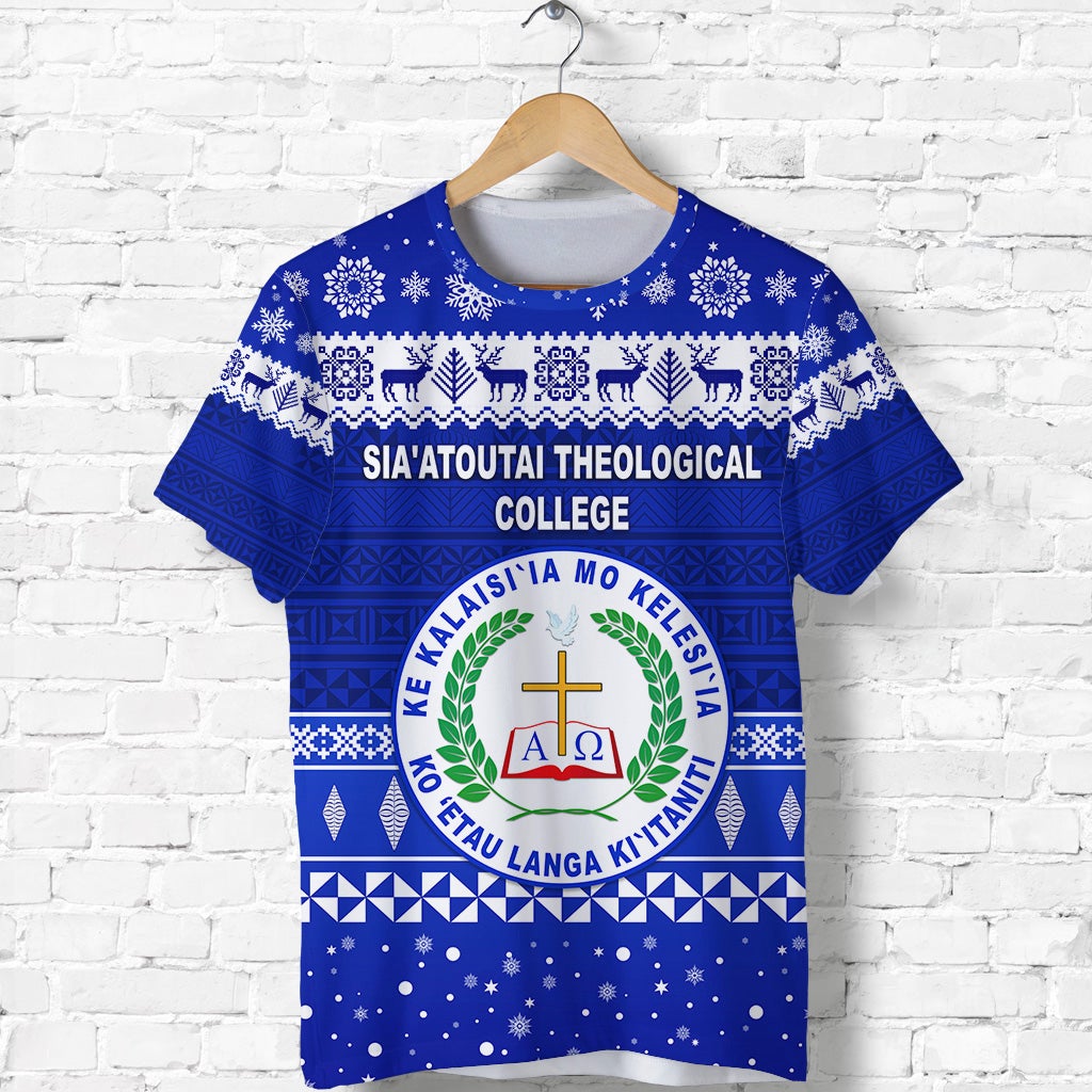 custom-personalised-siaatoutai-theological-college-christmas-t-shirt-simple-style