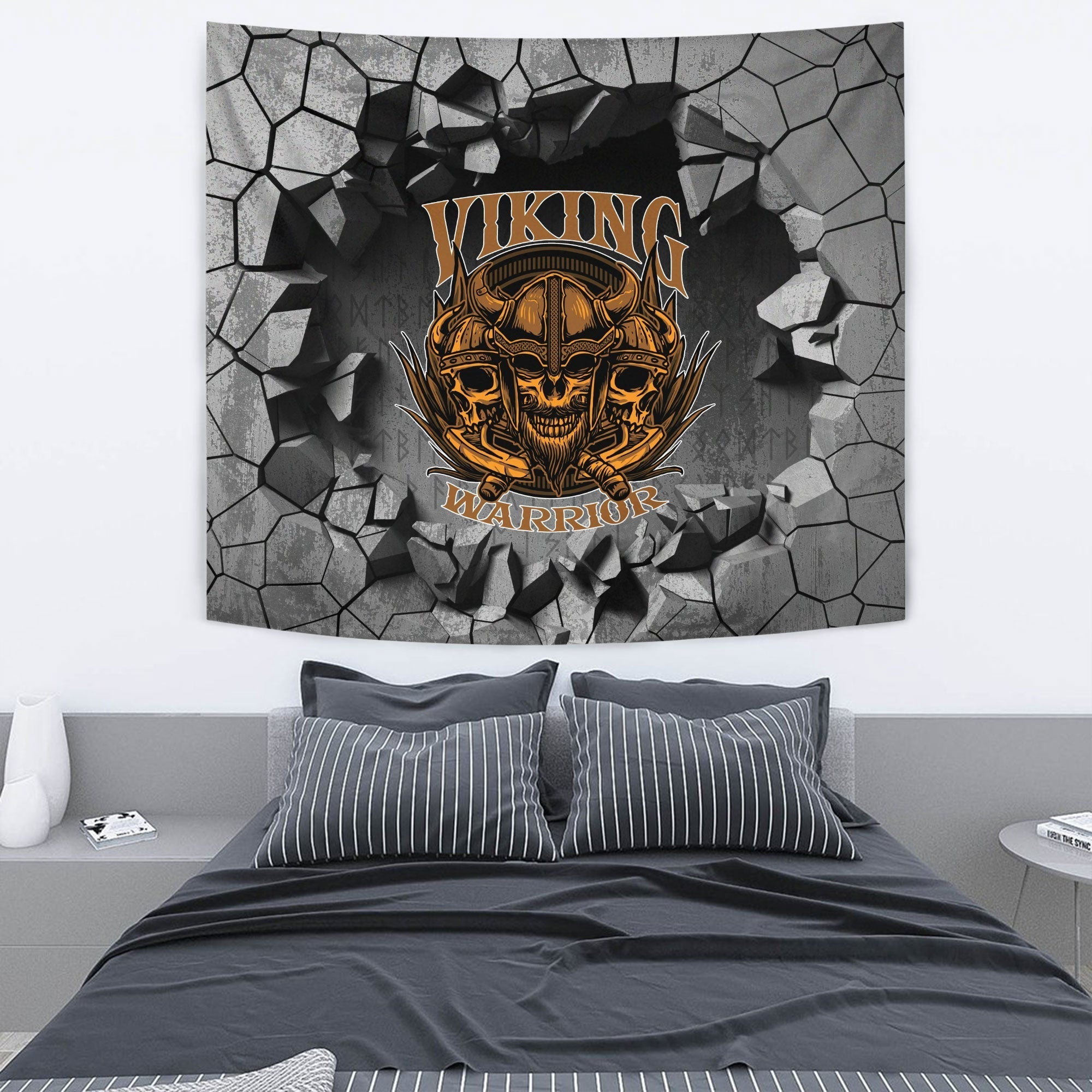 viking-tapestry-skull-axes-tapestry