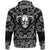 Viking Hoodie Skull Helmet New with Bandana Paisley Style RLT12 - Wonder Print Shop