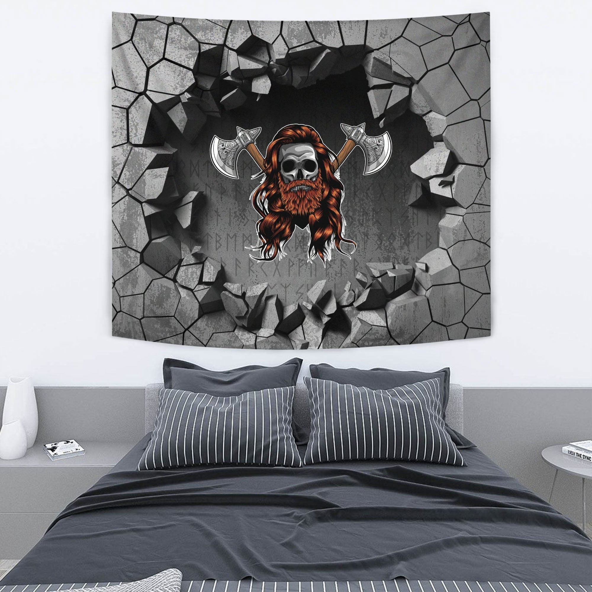 viking-tapestry-skull-vikng-helmet-tapestry