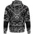 Viking Hoodie Skull With Sword with Bandana Paisley Style RLT12 - Wonder Print Shop