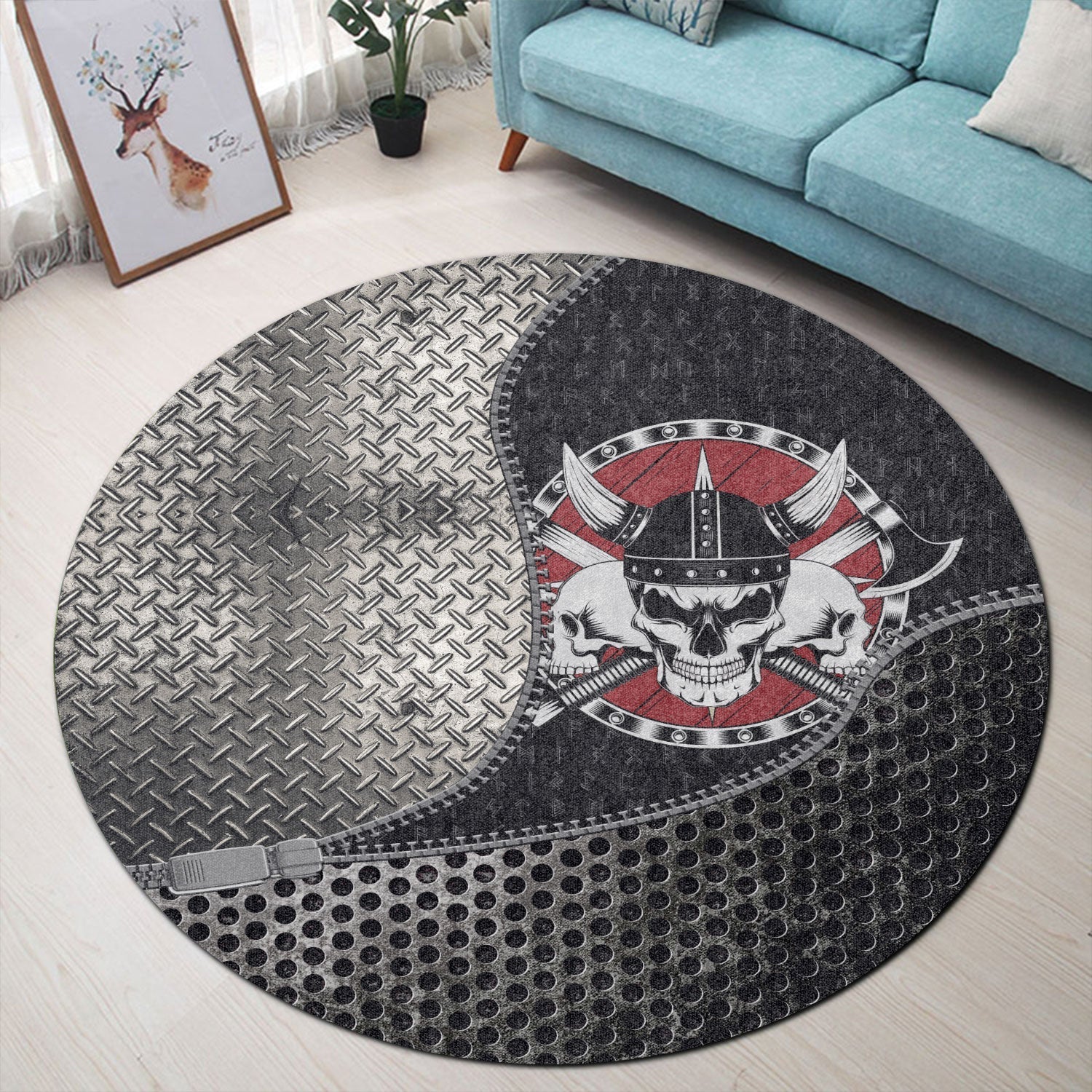 viking-carpet-skulls-with-shield-and-axes-round-carpet