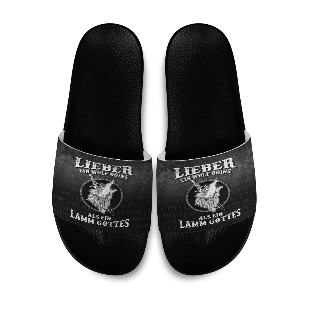 viking-slide-sandals-lieber-ein-wolf-odins-als-ein-lamm-gottes-slide-sandals