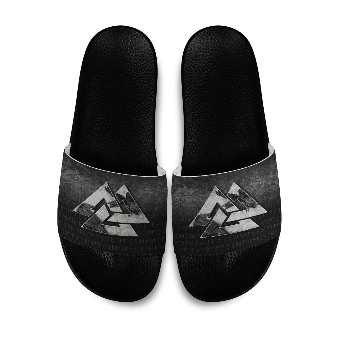 viking-slide-sandals-huginn-muninn-ravens-from-odin-viking-slide-sandals