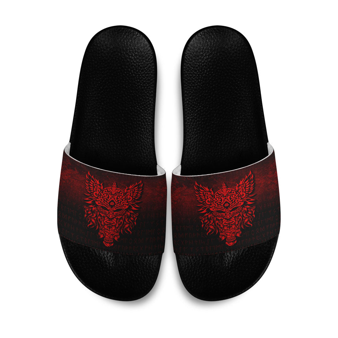 viking-slide-sandals-odin-the-allfather-asgard-god-and-chief-of-aesir-red-version-slide-sandals