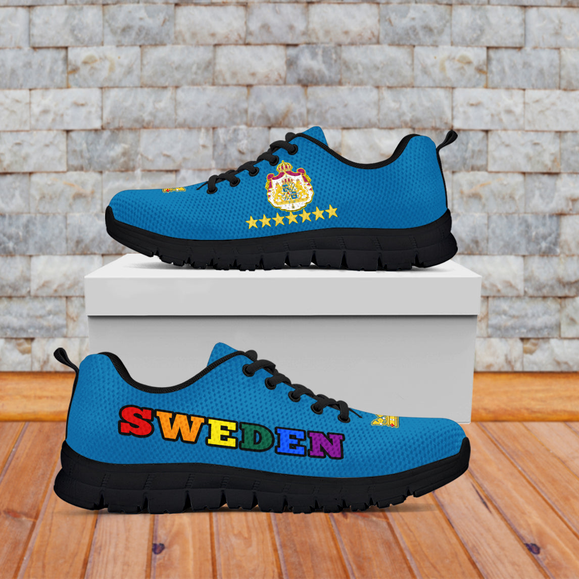 Sweden LGBT Day Sneakers Be Proud Of Who You Are - Wonder Print Shop