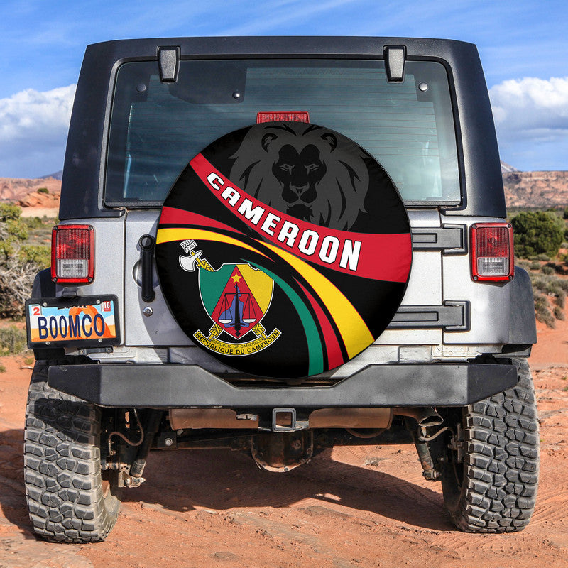 Happy Cameroon independence Day Spare Tire Cover - Wonder Print Shop