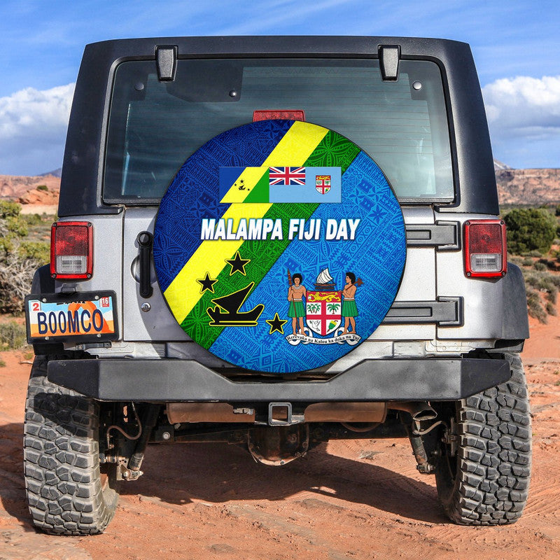 Vanuatu Malampa and Fiji Day Spare Tire Cover October 10 LT8 - Wonder Print Shop