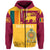 Sri Lanka Zip Hoodie Flag Vibes LT8 - Wonder Print Shop