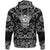 Viking Hoodie Strong Warrior with Bandana Paisley Style RLT12 - Wonder Print Shop