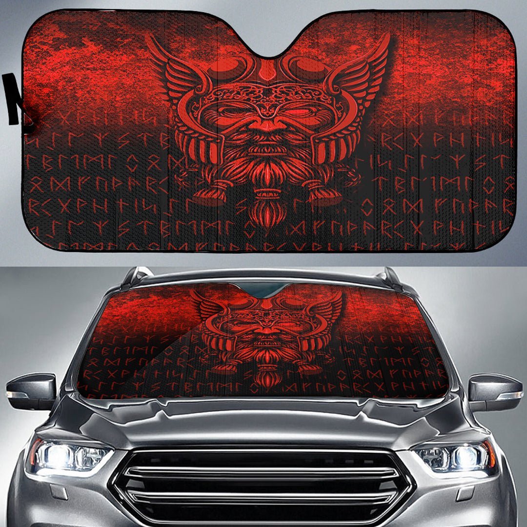 viking-auto-sun-shades-viking-odin-allfather-in-asgard-red-version-auto-sun-shades