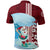 Christmas Hawaii Surfing Santa Claus Mele Kalikimaka Polo Shirt - Wonder Print Shop