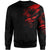 Albania In Me Sweatshirt - Special Grunge Style (Knitted Long-Sleeved Sweater) - Wonder Print Shop