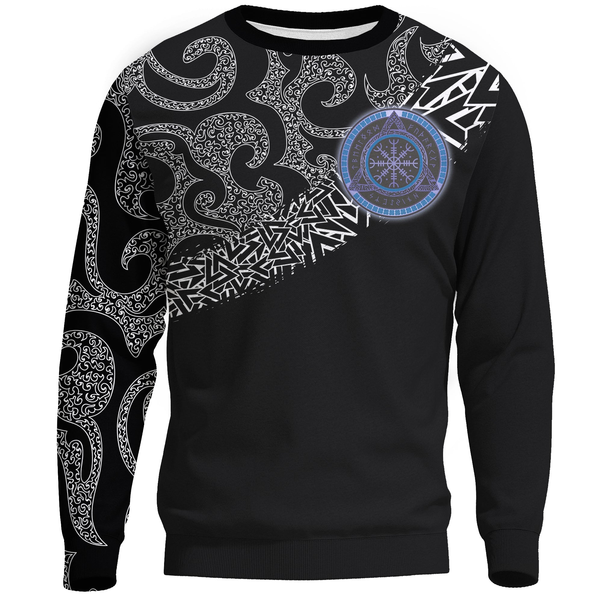 Viking Sweatshirts - Raven Of Odin RLT12 - Wonder Print Shop