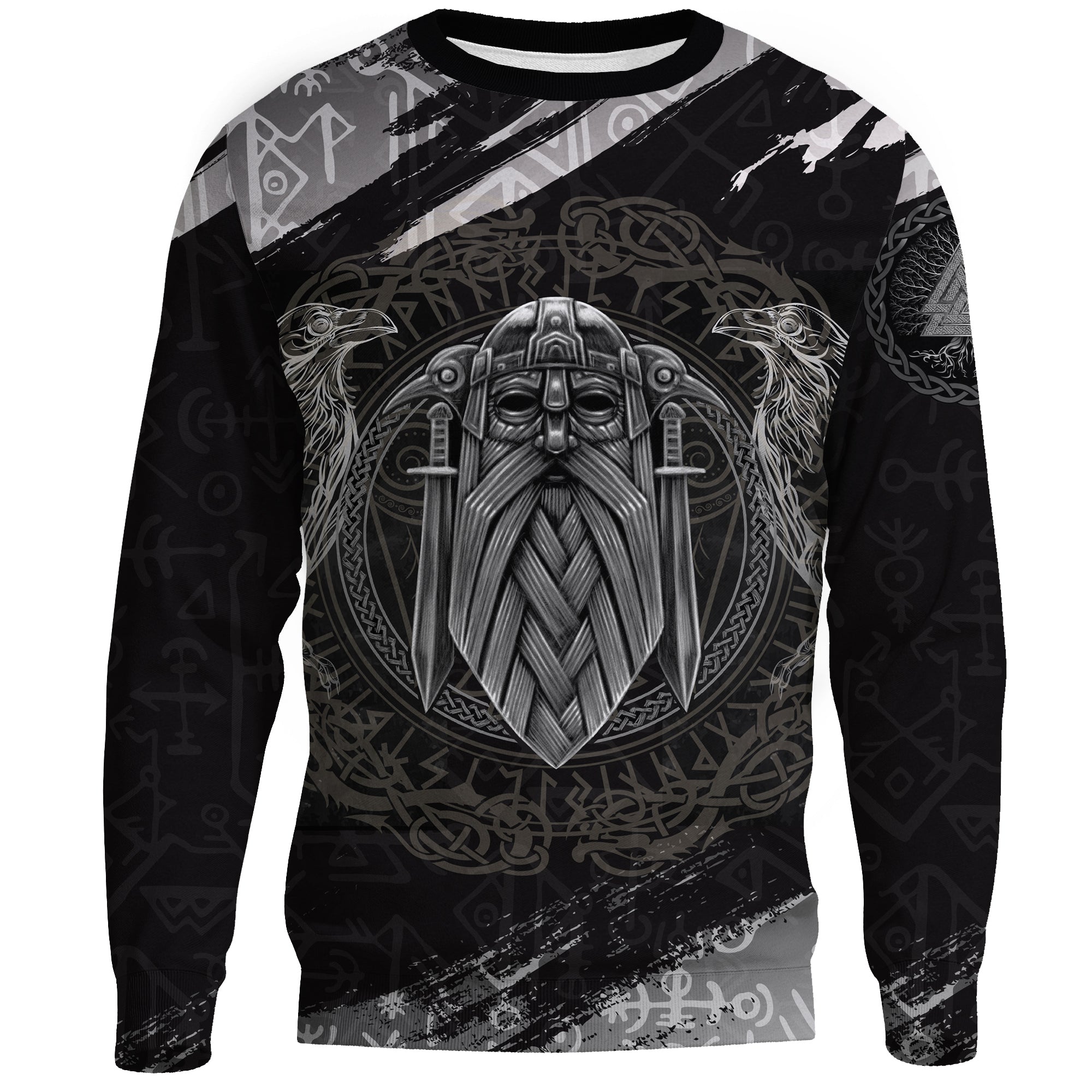 Viking Sweatshirt - Odin God Of Asgard RLT12 - Wonder Print Shop