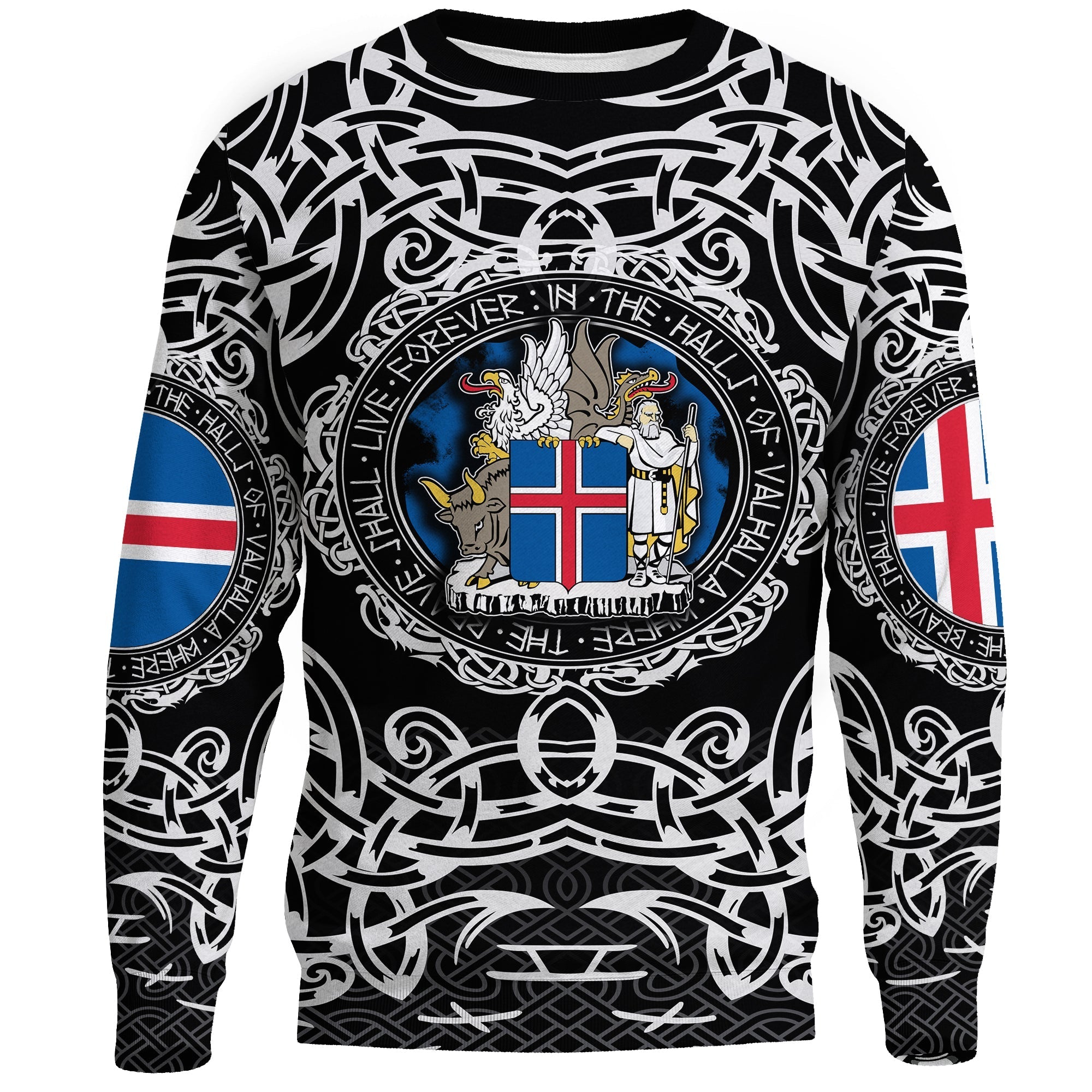 viking-sweatshirt-iceland-viking-pattern