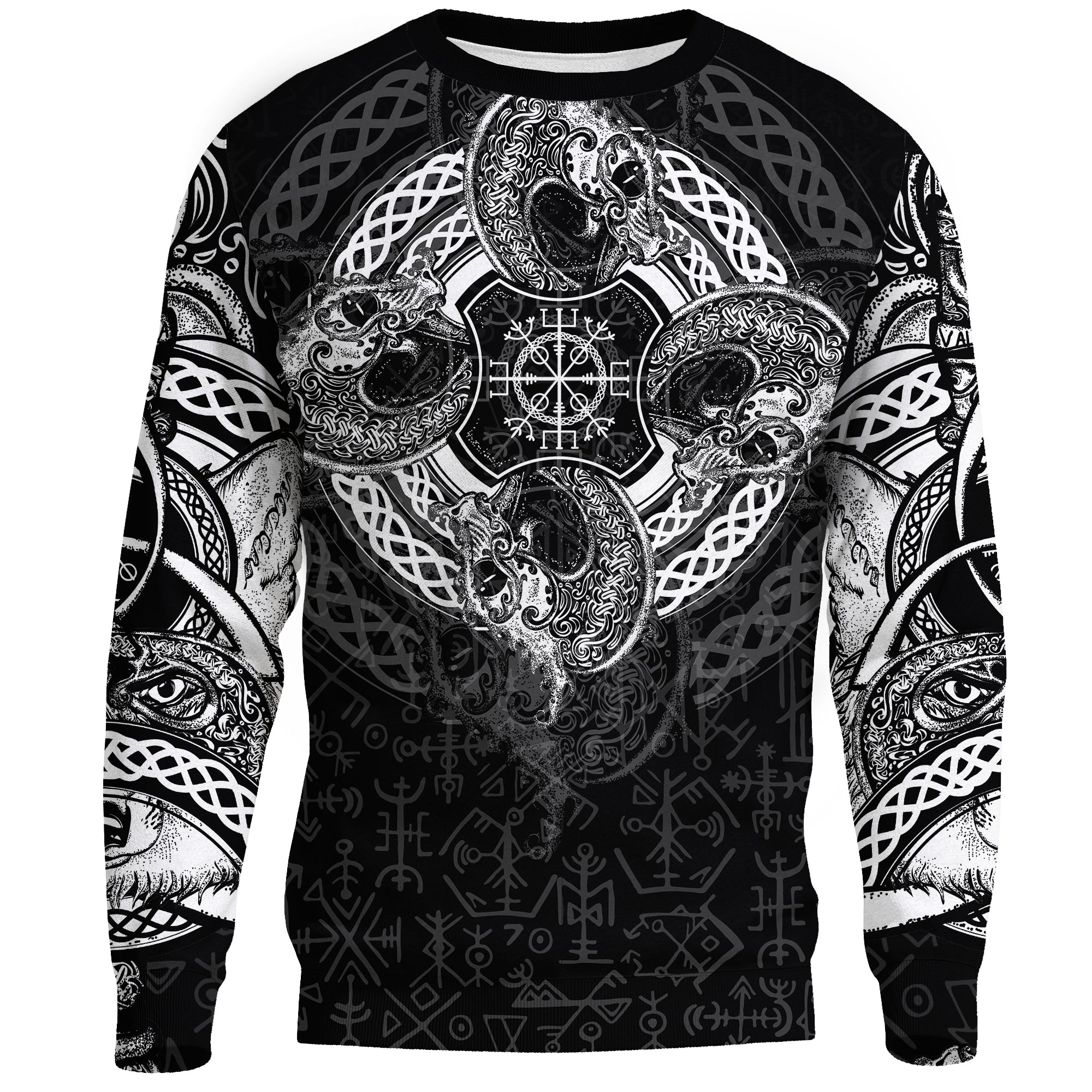 viking-sweatshirt-dragon-celtic