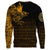 Viking Sweatshirt - The Raven Of Odin Rune, Gold RLT12 - Wonder Print Shop