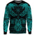 Viking Sweatshirt Raven Of Odin Cyan RLT12 - Wonder Print Shop