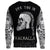 Viking Sweatshirt - Raven and Skull RLT12 - Wonder Print Shop