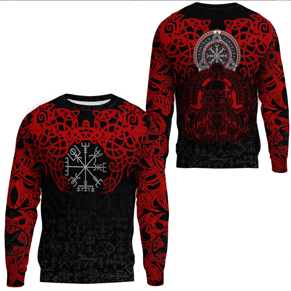 viking-clothing-viking-odin-helm-of-awe-red-sweatshirts