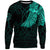 Viking Clothing Viking Odins Raven Tattoo Cyan Version Sweatshirts RLT12 - Wonder Print Shop