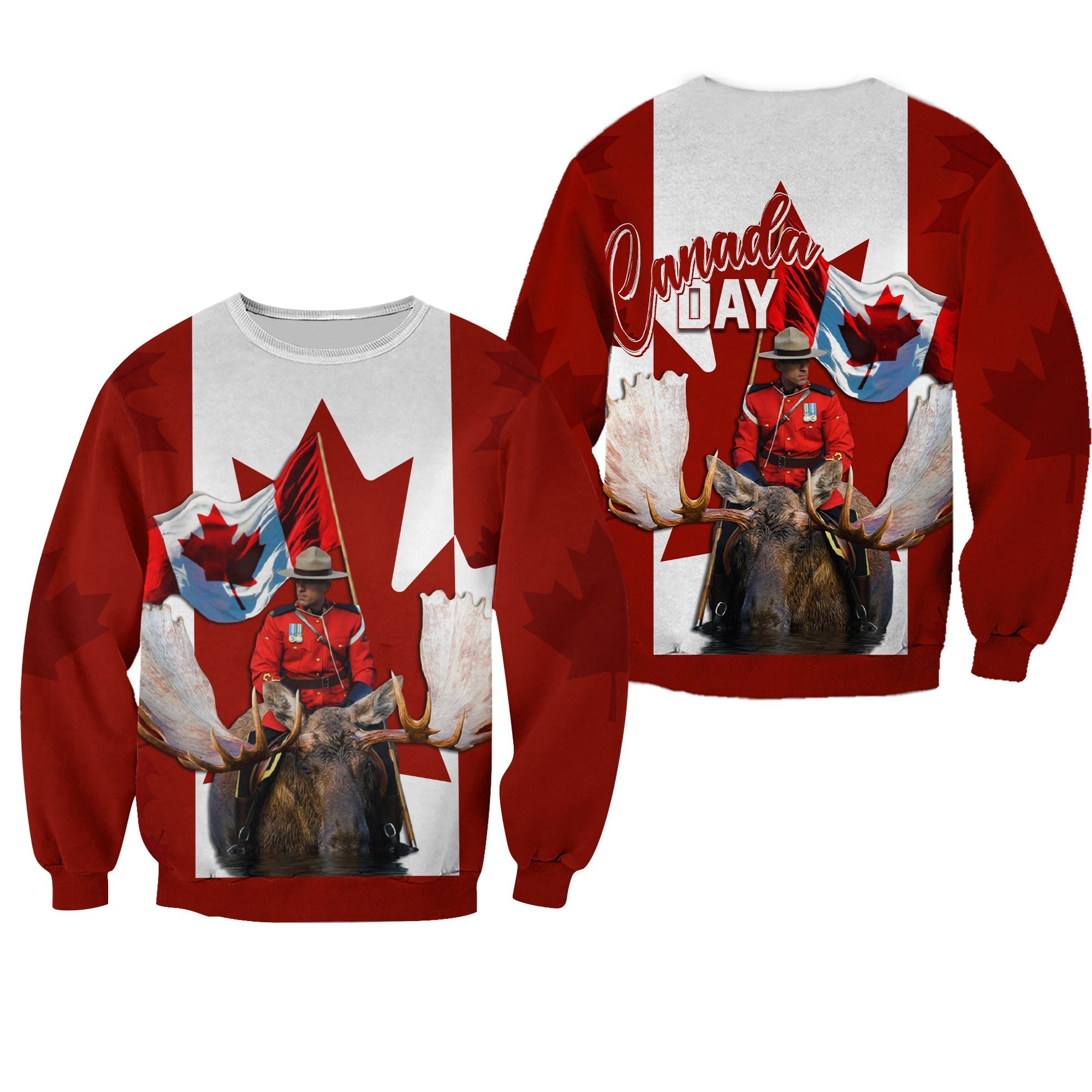 canada-day-personalised-sweatshirt-mountie-on-moose