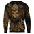 Viking Clothing Viking Odin Raven Tattoo Style Gold Version Sweatshirts RLT12 - Wonder Print Shop