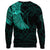 Viking Clothing Viking Odins Raven Tattoo Cyan Version Sweatshirts RLT12 - Wonder Print Shop