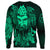 Viking Clothing Viking Odin Raven Tattoo Style Green Version Sweatshirts RLT12 - Wonder Print Shop